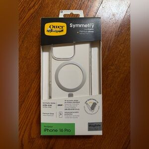 OtterBox Symmetry Series iPhone 16 Pro Case and Screen Protector